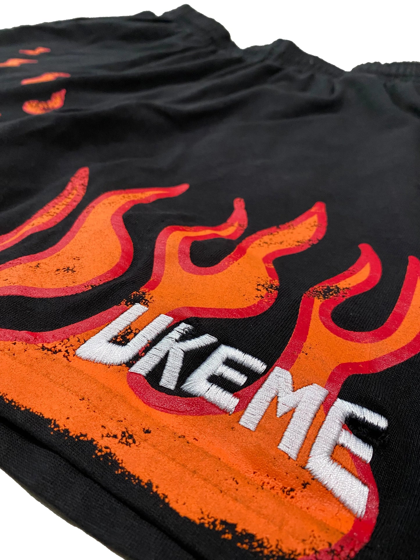 Burning Flames Shorts UKEME OFFICIAL